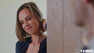 Milfy Super-naughty Serenity Plows Young Fellow While Husband Watches